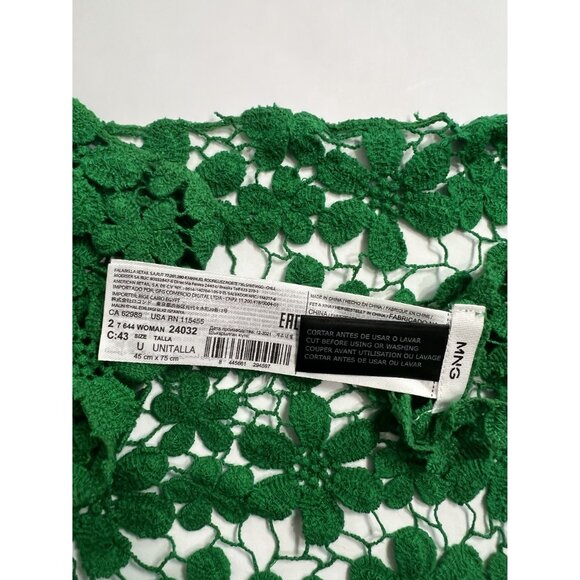 Mango Crochet Bandana in Green